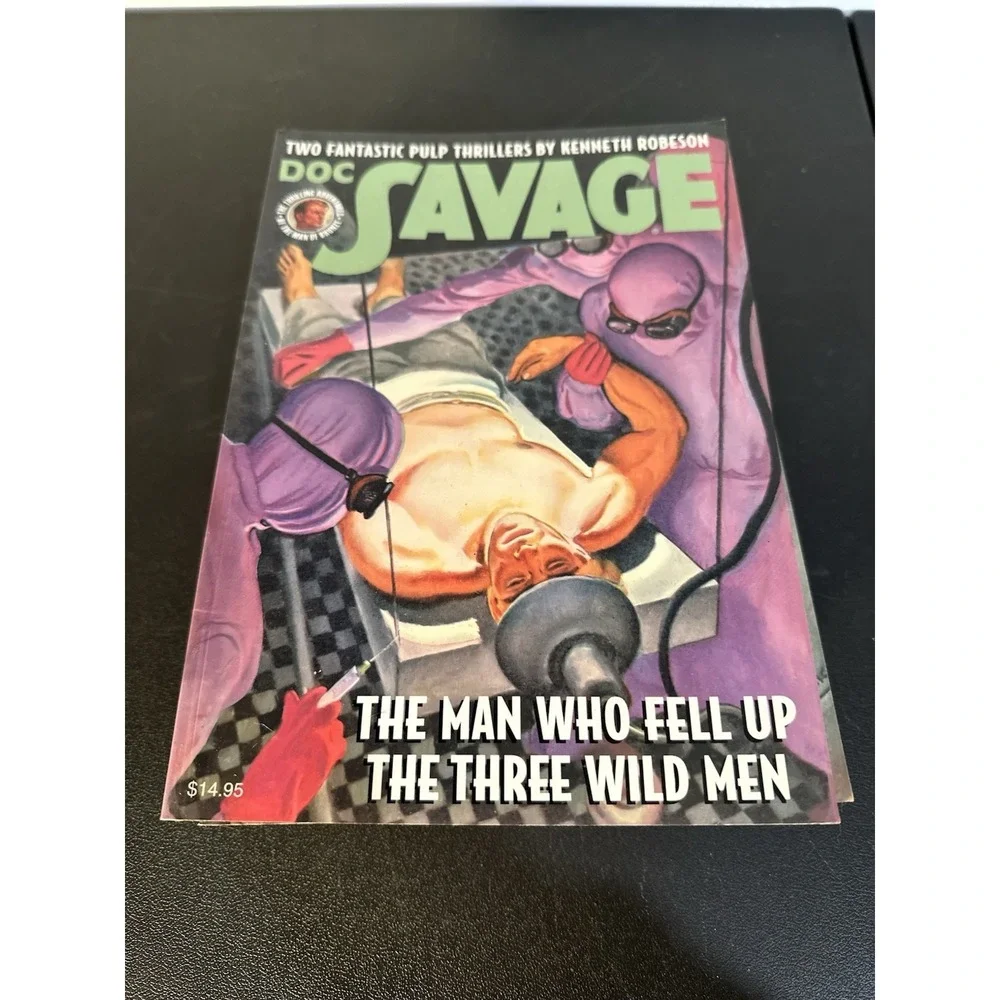 Doc Savage Paperback Book Lot (16) Kenneth Robeson VTG Bantam Pulp Sci-Fi Action